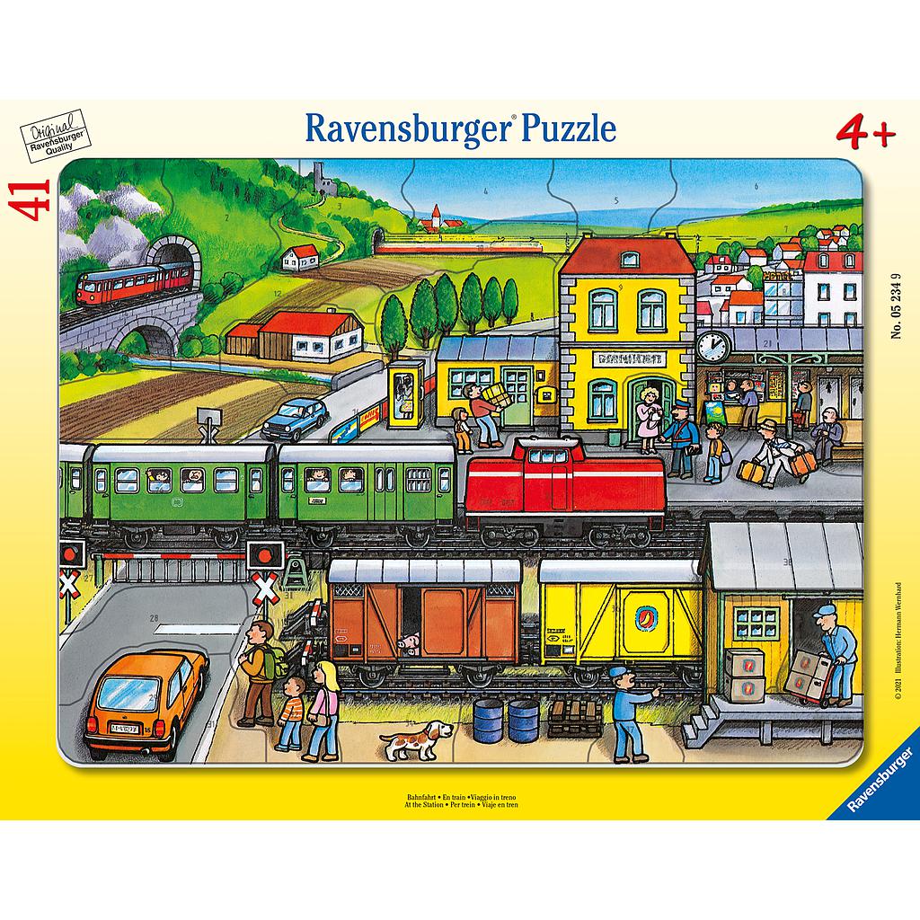 Ravensburger suur plaatpusle Rongijaam