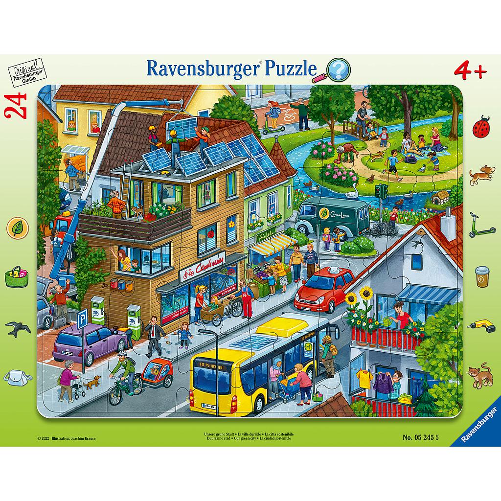 Ravensburger suur plaatpusle 24 tk Meie küla