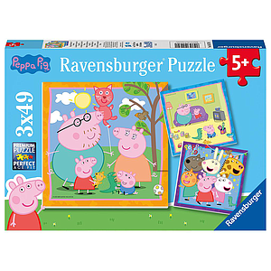 Ravensburger Puzzle 3x49 pc Peppa Pig