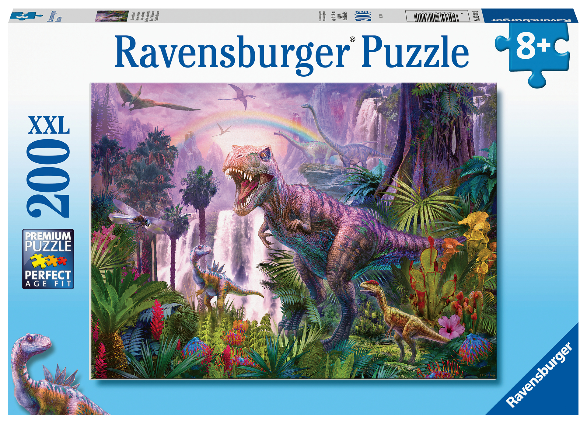Ravensburger pusle 200 tk Dinosauruste kuningas