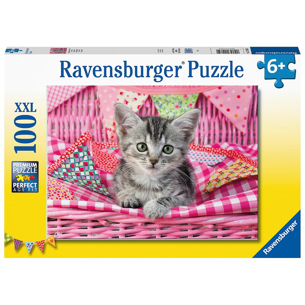 Ravensburger Puzzle 100 pc Cute Kitten