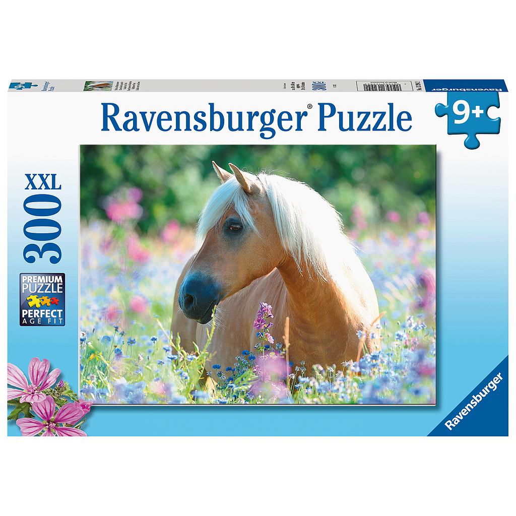 Ravensburger Puzzle 300 pc Horse in Flowers