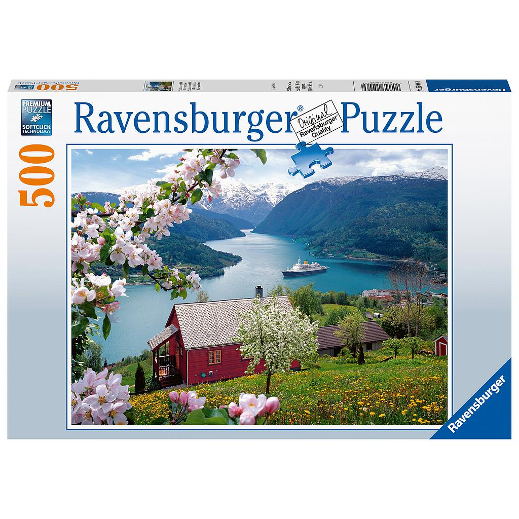 Ravensburger pusle 500 tk Skandinaavia idüll