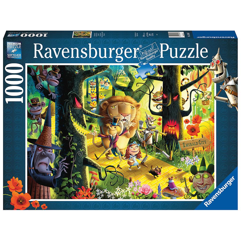 Ravensburger pusle 1000 tk Lõvid, tiigrid, karud