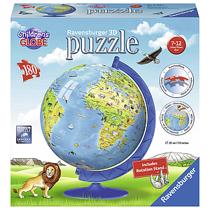 Ravensburger puslepall 180 tk Laste gloobus