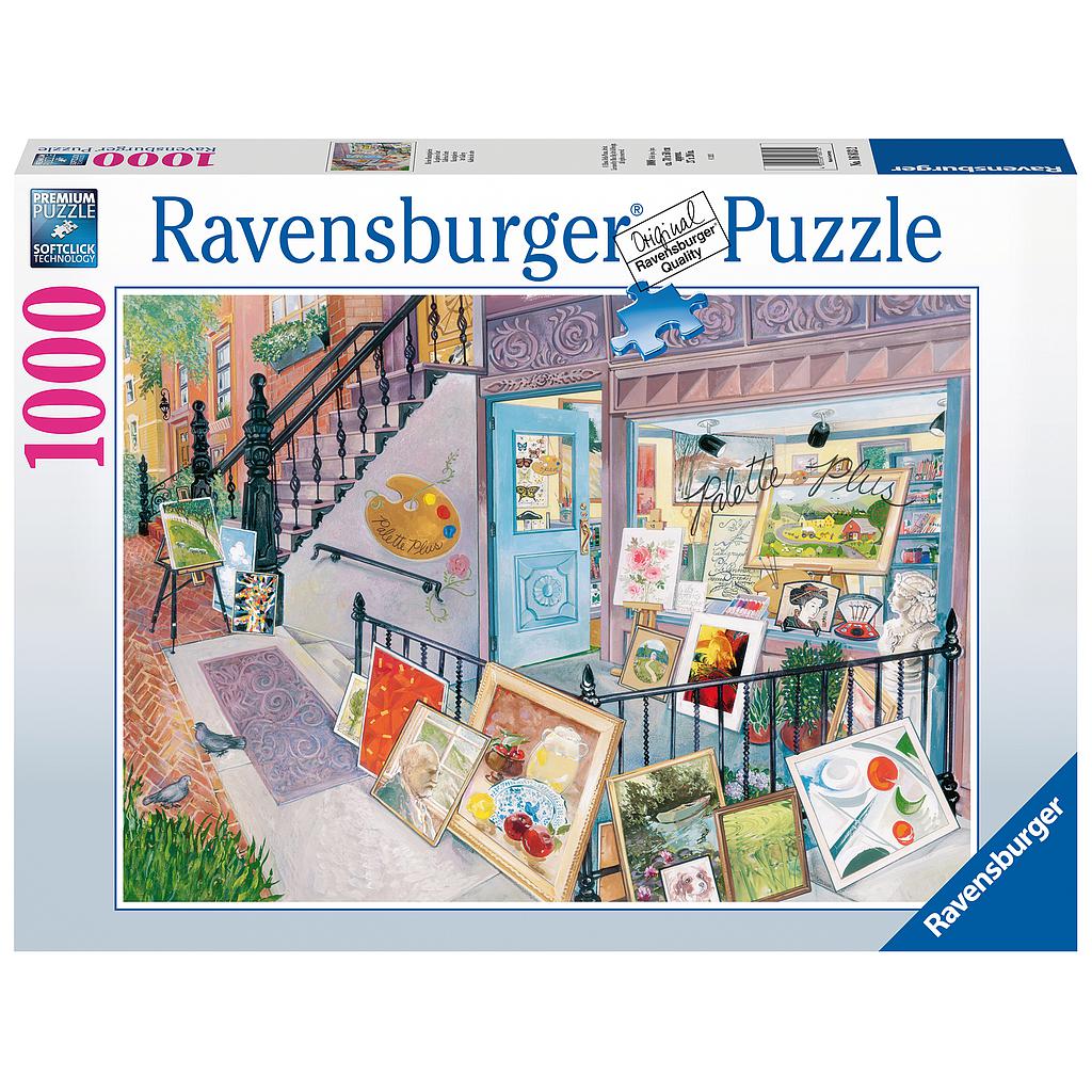 Ravensburger pusle 1000 tk Kunstigalerii