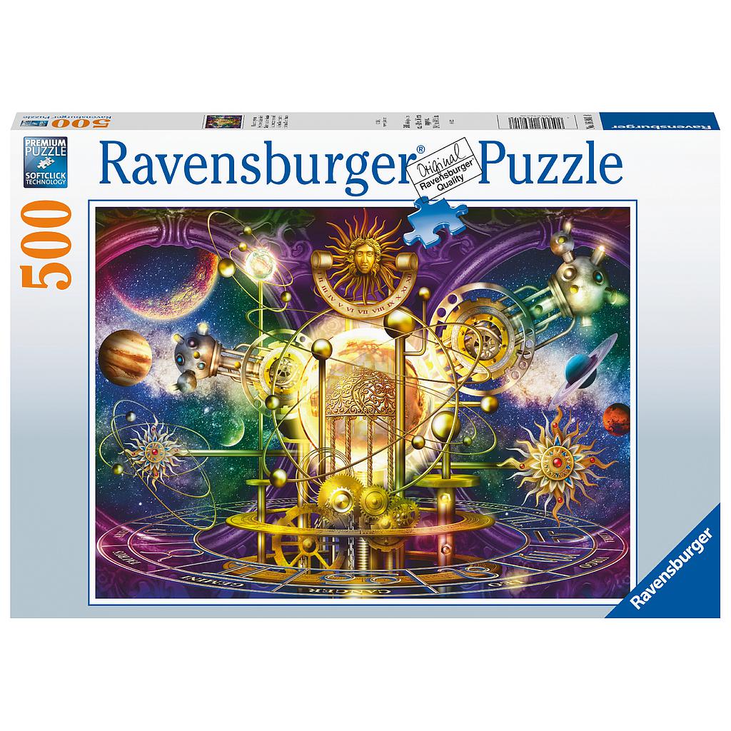 Ravensburger pusle 500 tk Kuldne päikesesüsteem