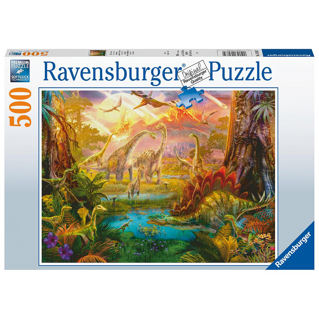 Ravensburger Puzzle 500 pc Land of the Dinosaurs