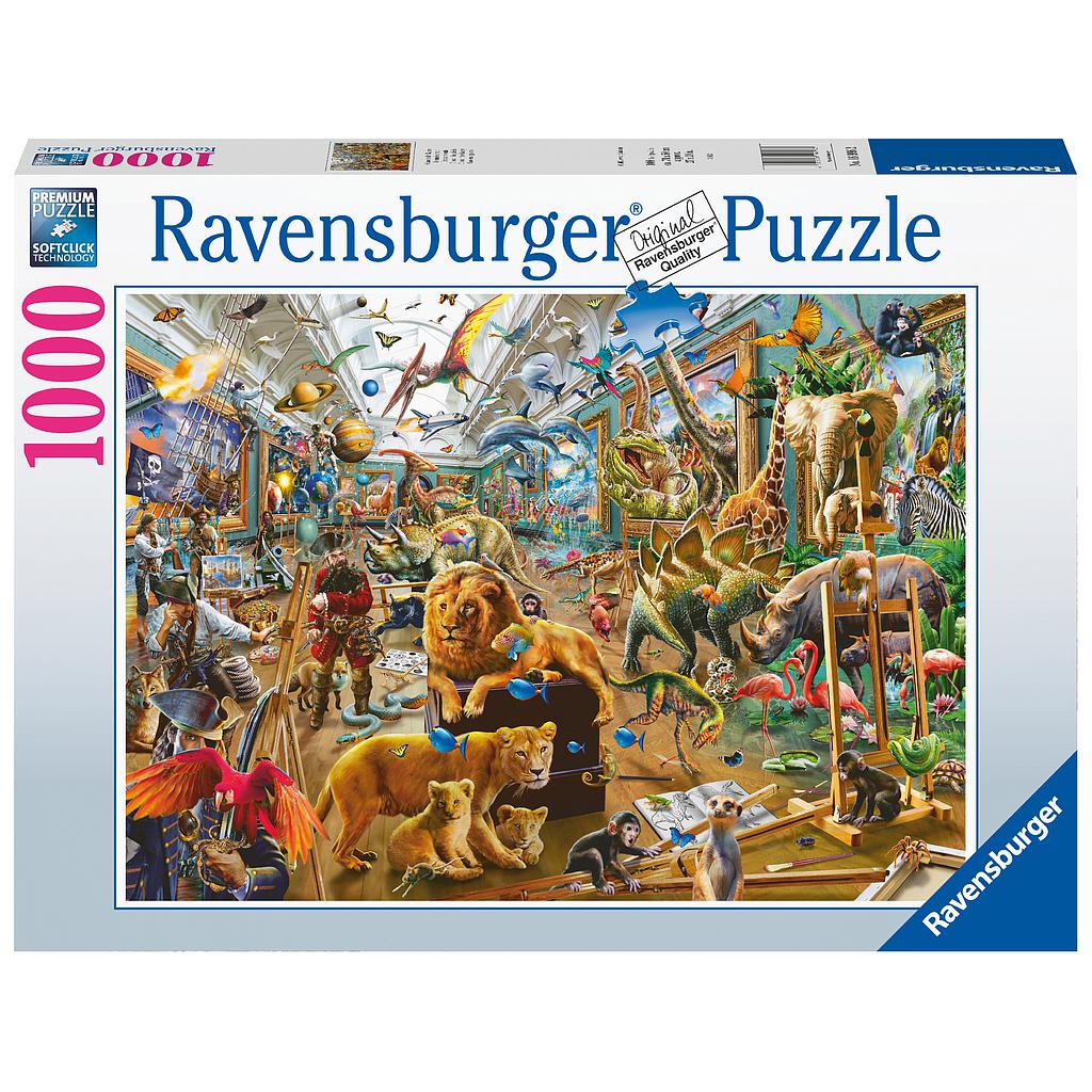 Previously Fraud dam Ravensburger puzzle 1000 pc Chaos Gallery | Insplay