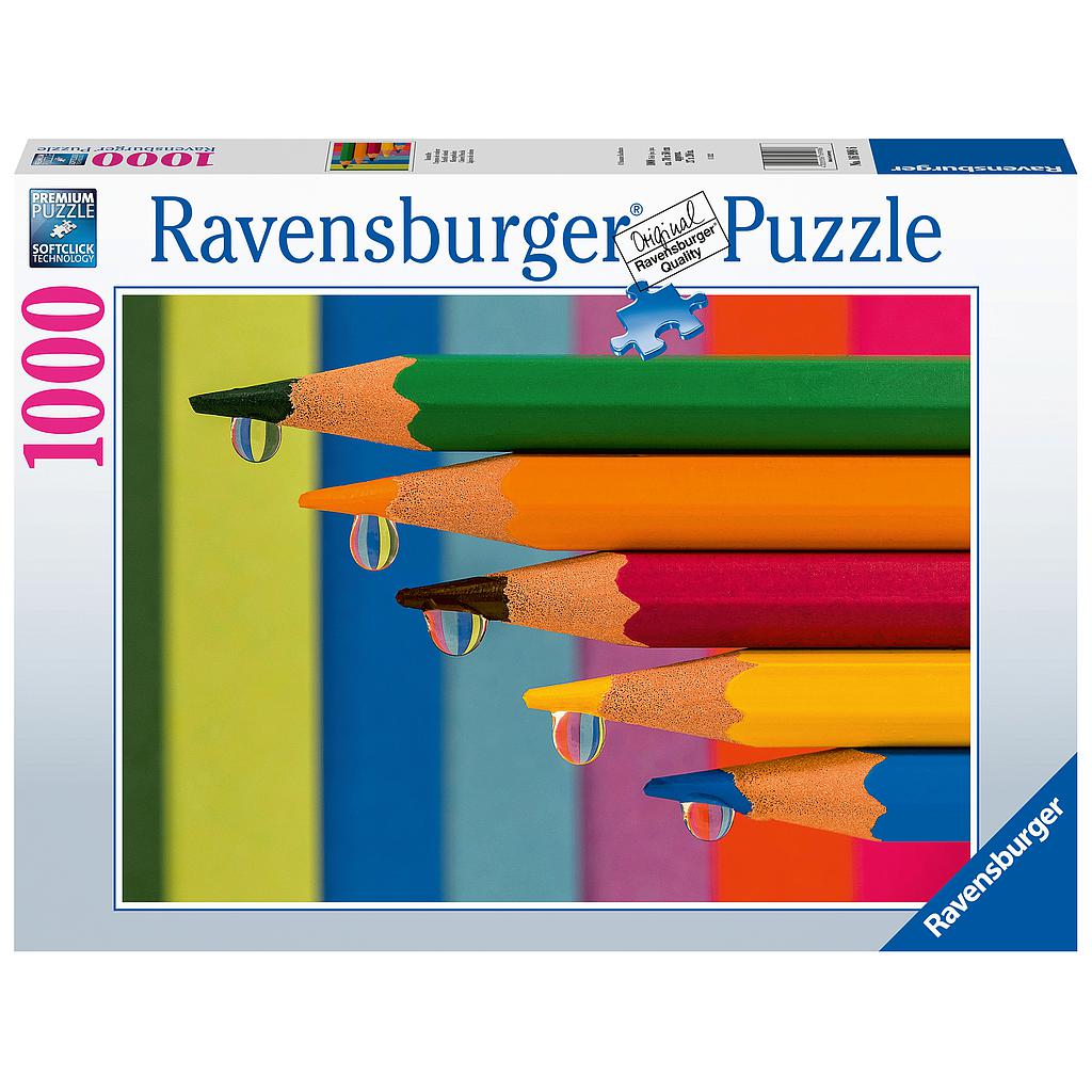 Ravensburger pusle 1000 tk Värvipliiatsid