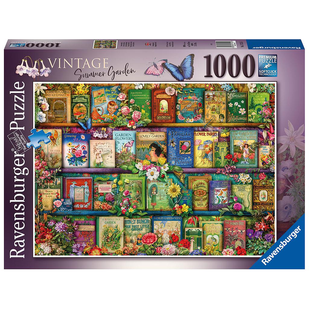 Ravensburger Puzzle 1000 pc Old-Fashioned Garden Manuals