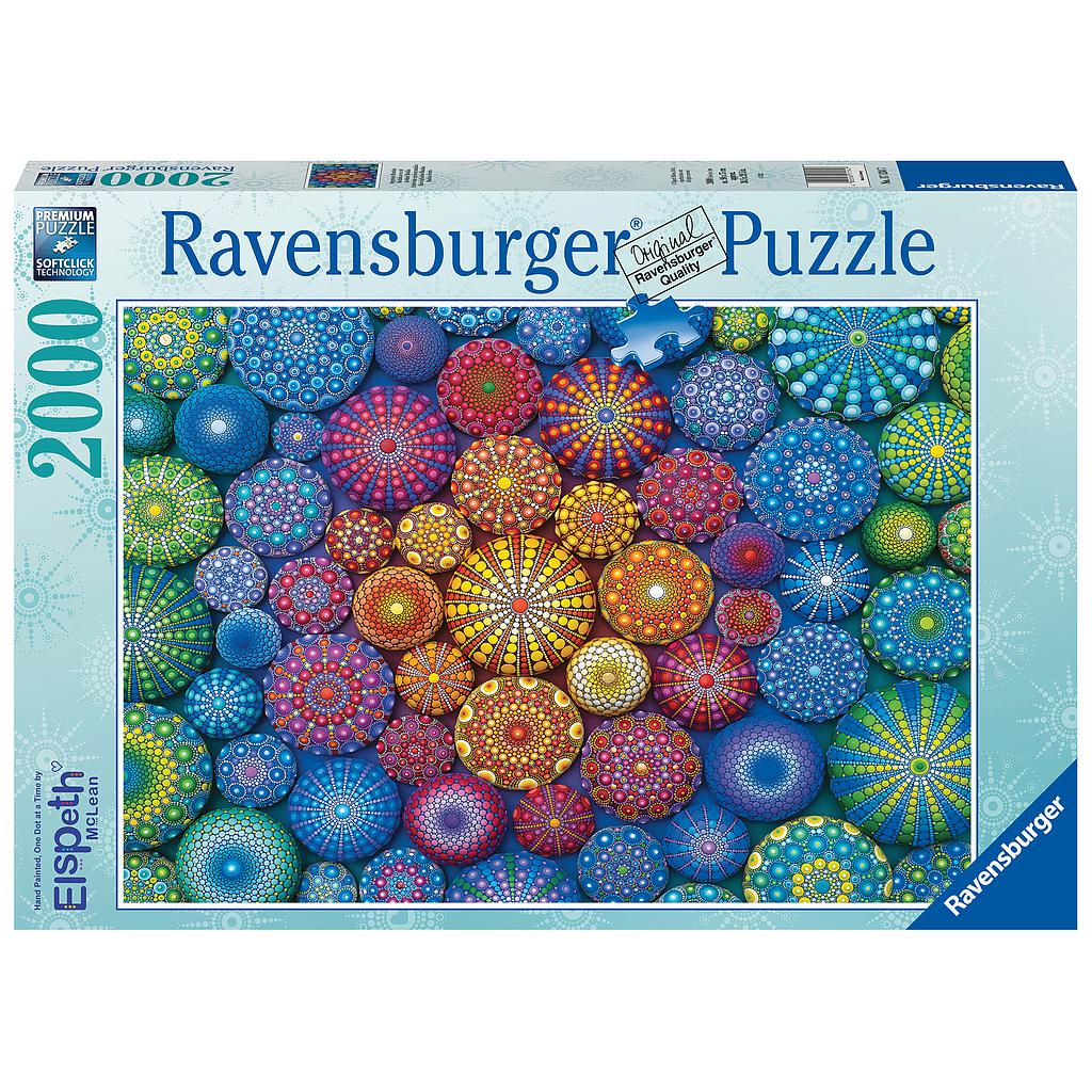 Ravensburger pusle 2000 tk. Mandala