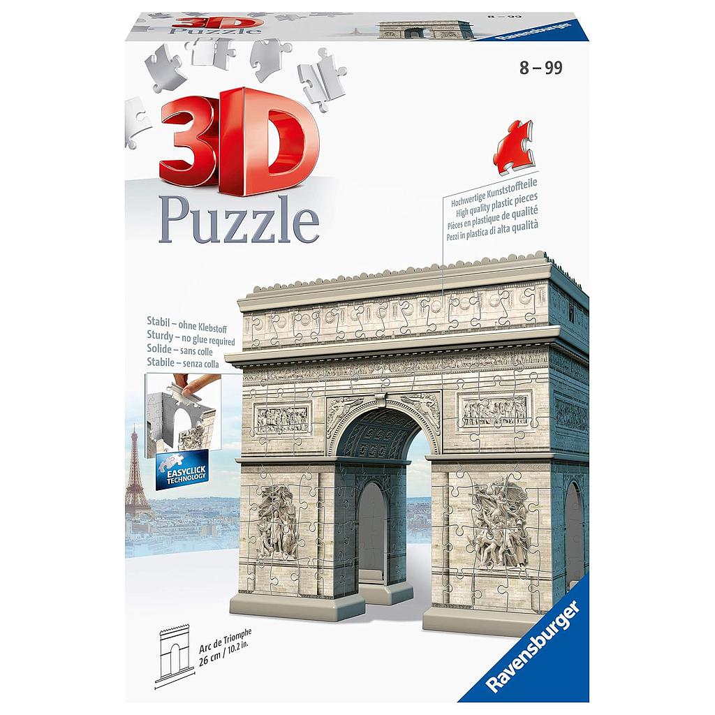 Ravensburger 3D pusle 216 tk Triumfikaar