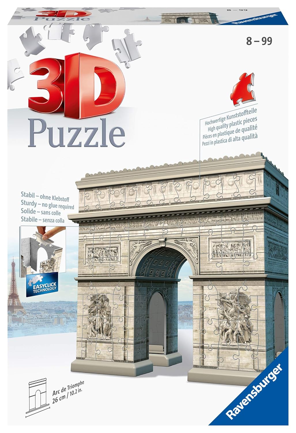 Ravensburger 3D pusle 216 tk Triumfikaar