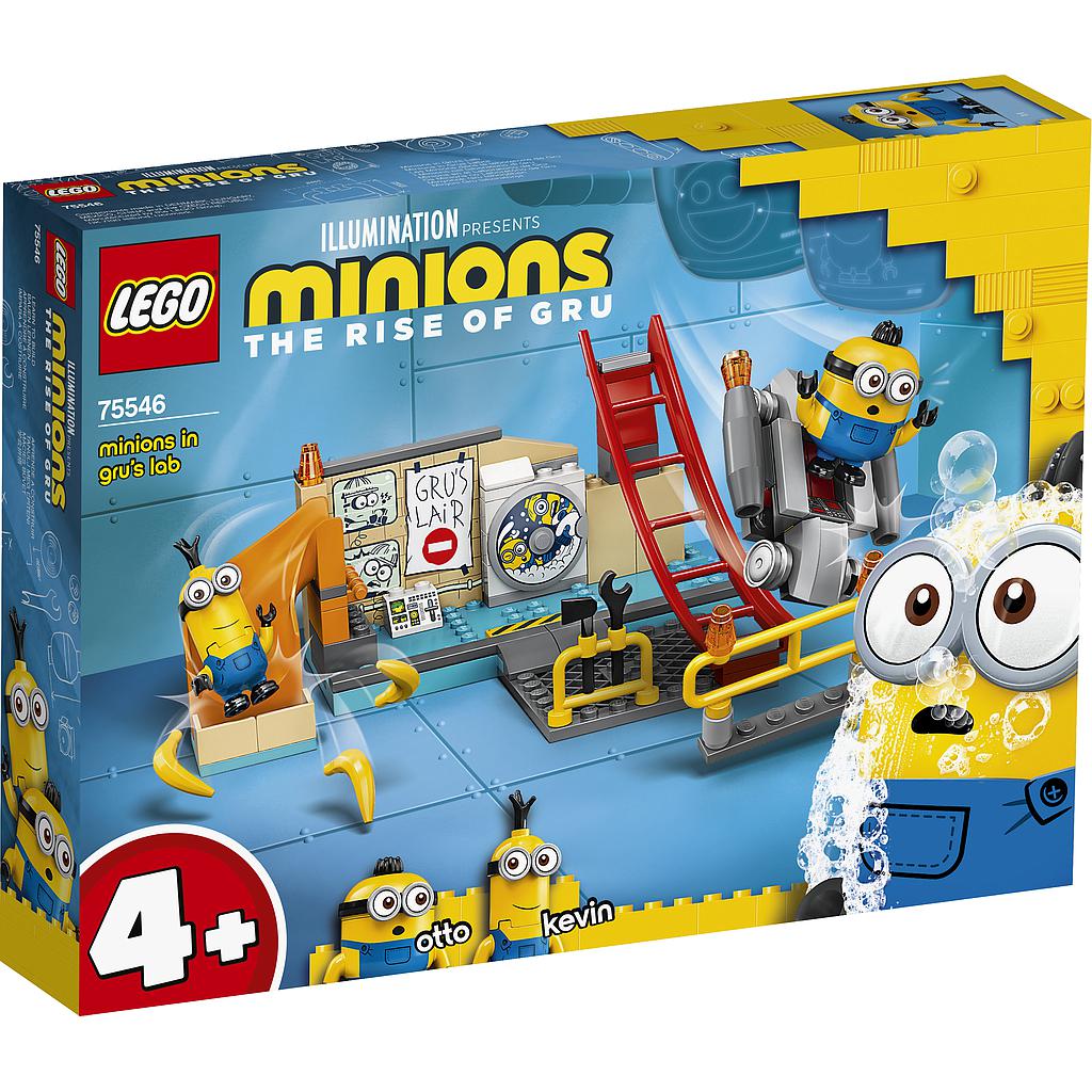 Minions in Gru's Lab