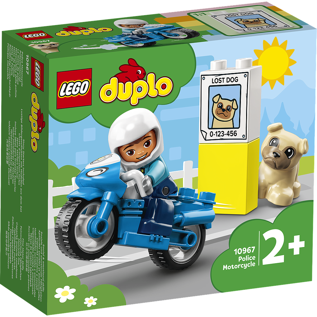 LEGO DUPLO Politsei mootorrata..