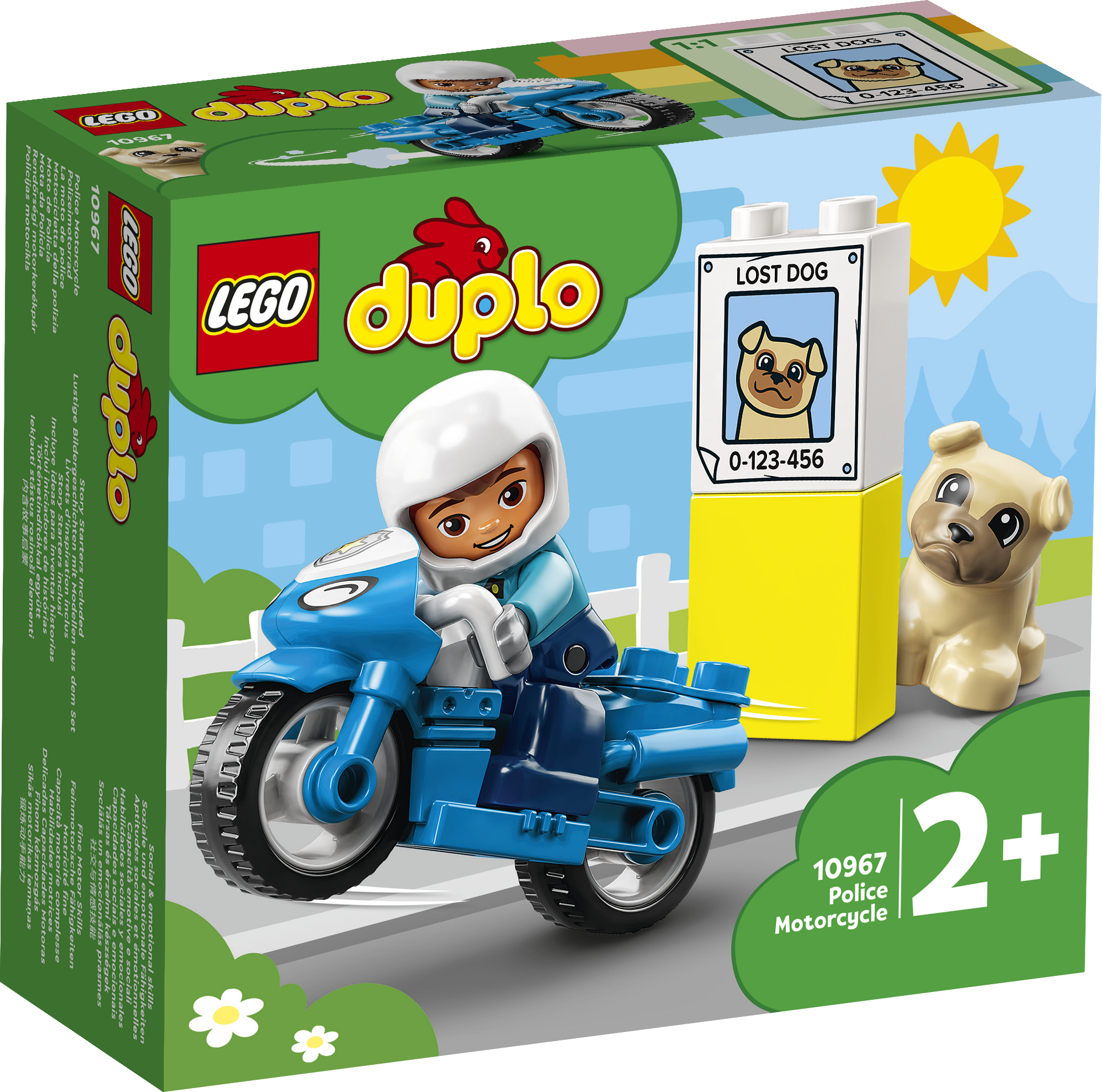 LEGO DUPLO Politsei mootorratas