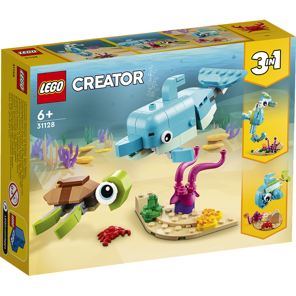 LEGO Creator Dolphin and Turtle Insplay