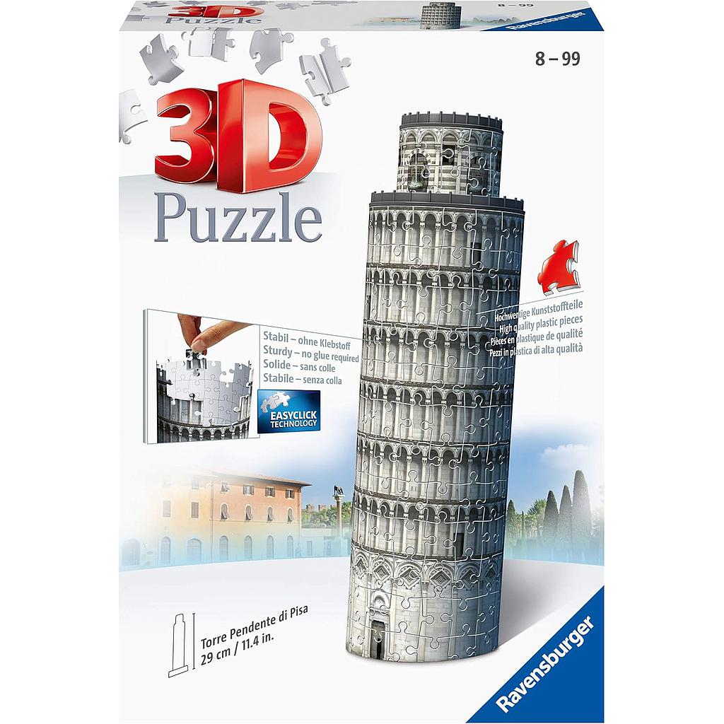 Ravensburger 3D pusle 216 tk. Pisa torn