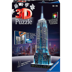 Ravensburger 3D Puzzle Empire State Building - Night Edition
