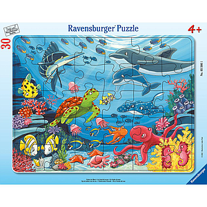 Ravensburger Frame Puzzle 30 pc Under Water