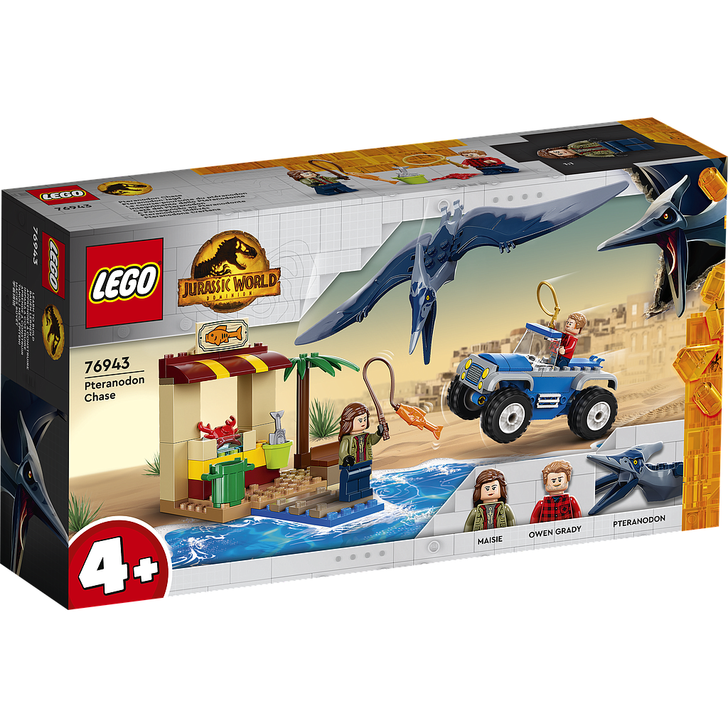 LEGO Jurassic World Pteranodoni tagaajamine