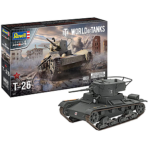 Revell Plastic Model tank T-26 &quot;World of Tanks&quot;  1:35