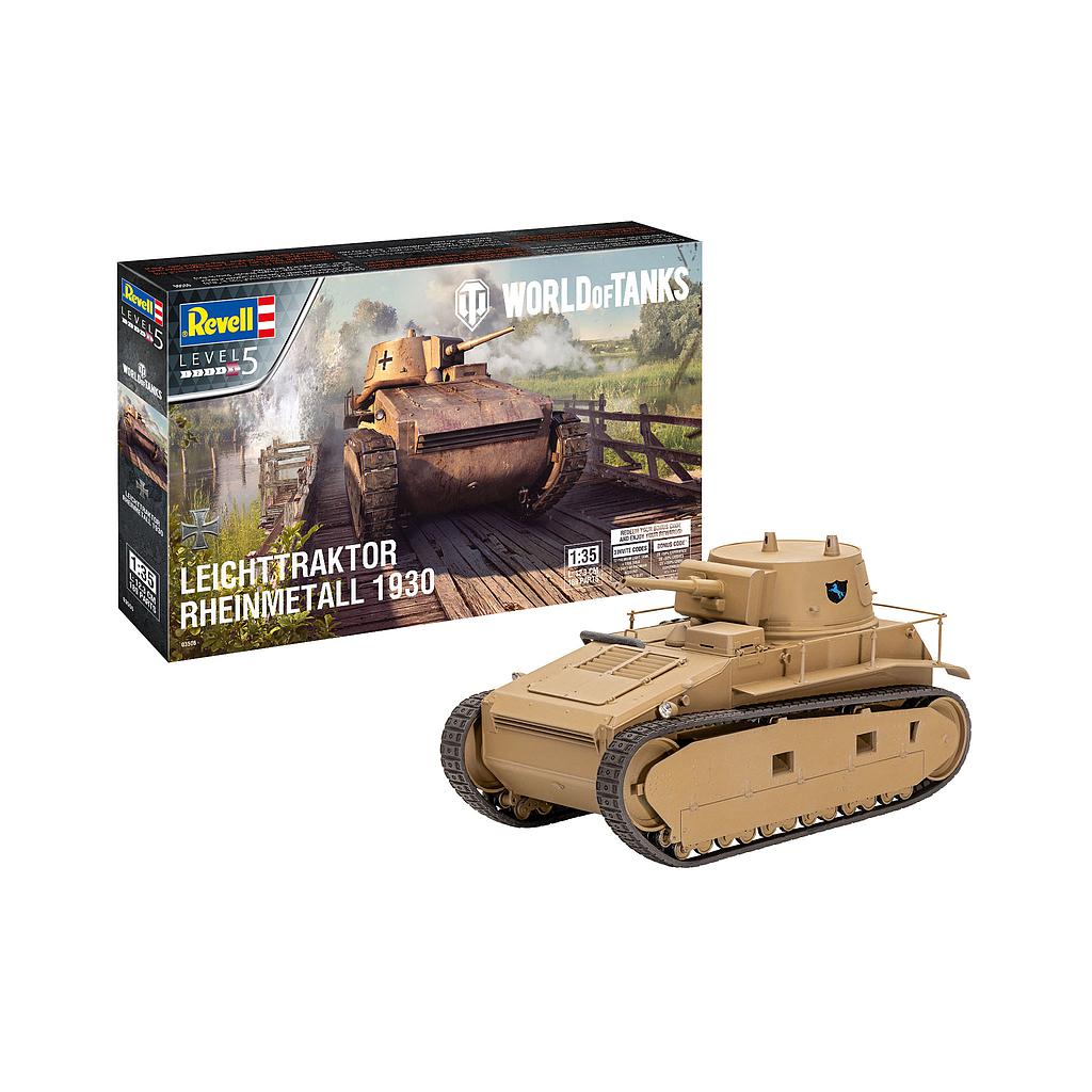 Revell liimitav mudel kergtraktor Rheinmetall 1930..