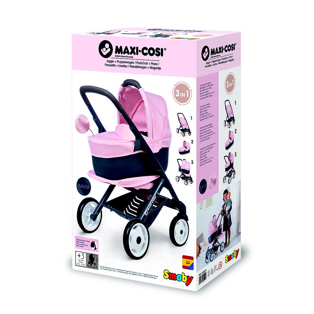 Smoby Maxi Cosi Combi Doll s Carriage Set Insplay