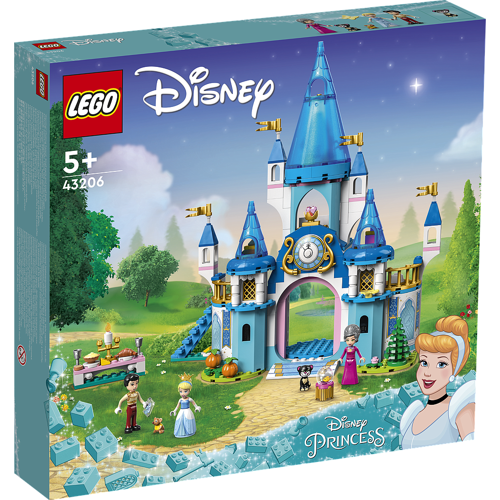 LEGO Disney Tuhkatriinu ja hurmava printsi loss