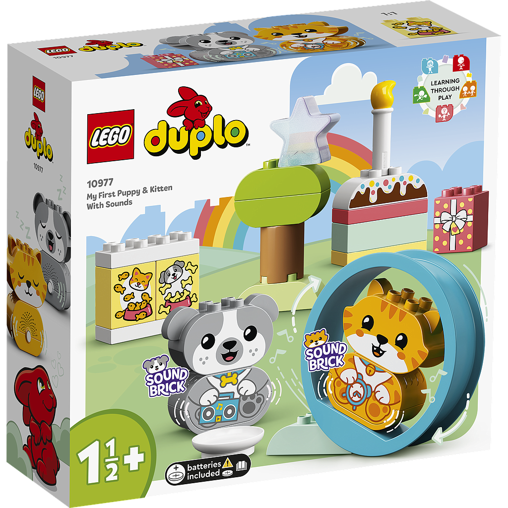 LEGO DUPLO Minu esimene helidega kutsikas ja kass