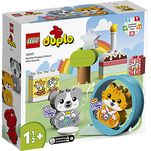 LEGO DUPLO My First Puppy &amp; Kitten With Sounds