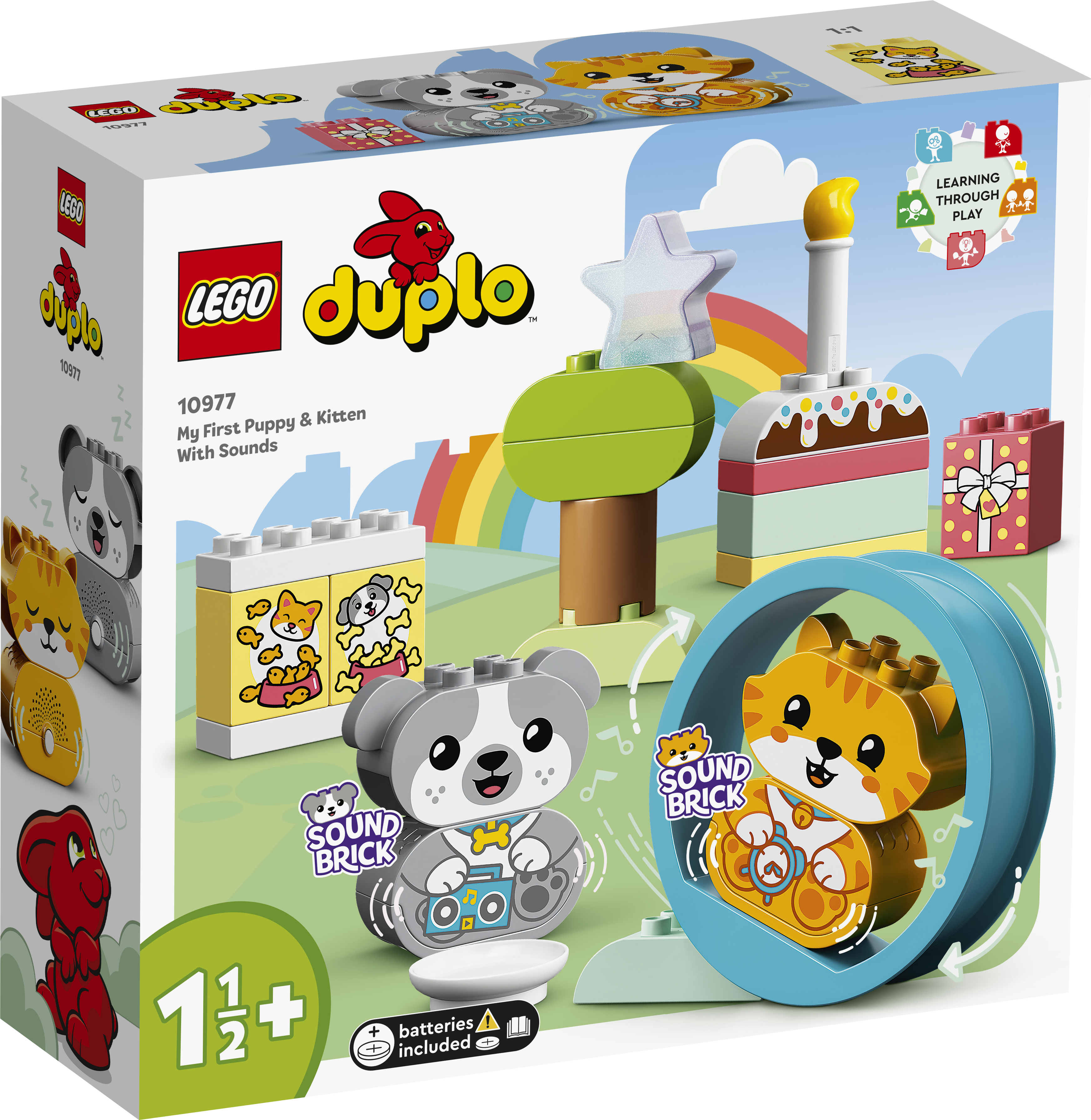 LEGO DUPLO Minu esimene helidega kutsikas ja kass