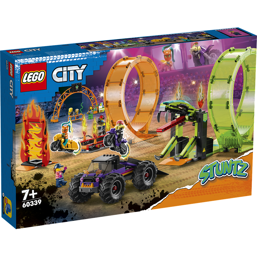 LEGO City Kahe silmusega trikiareen