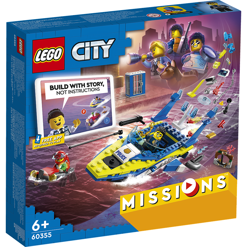 LEGO City Veepolitsei uurimismissioonid