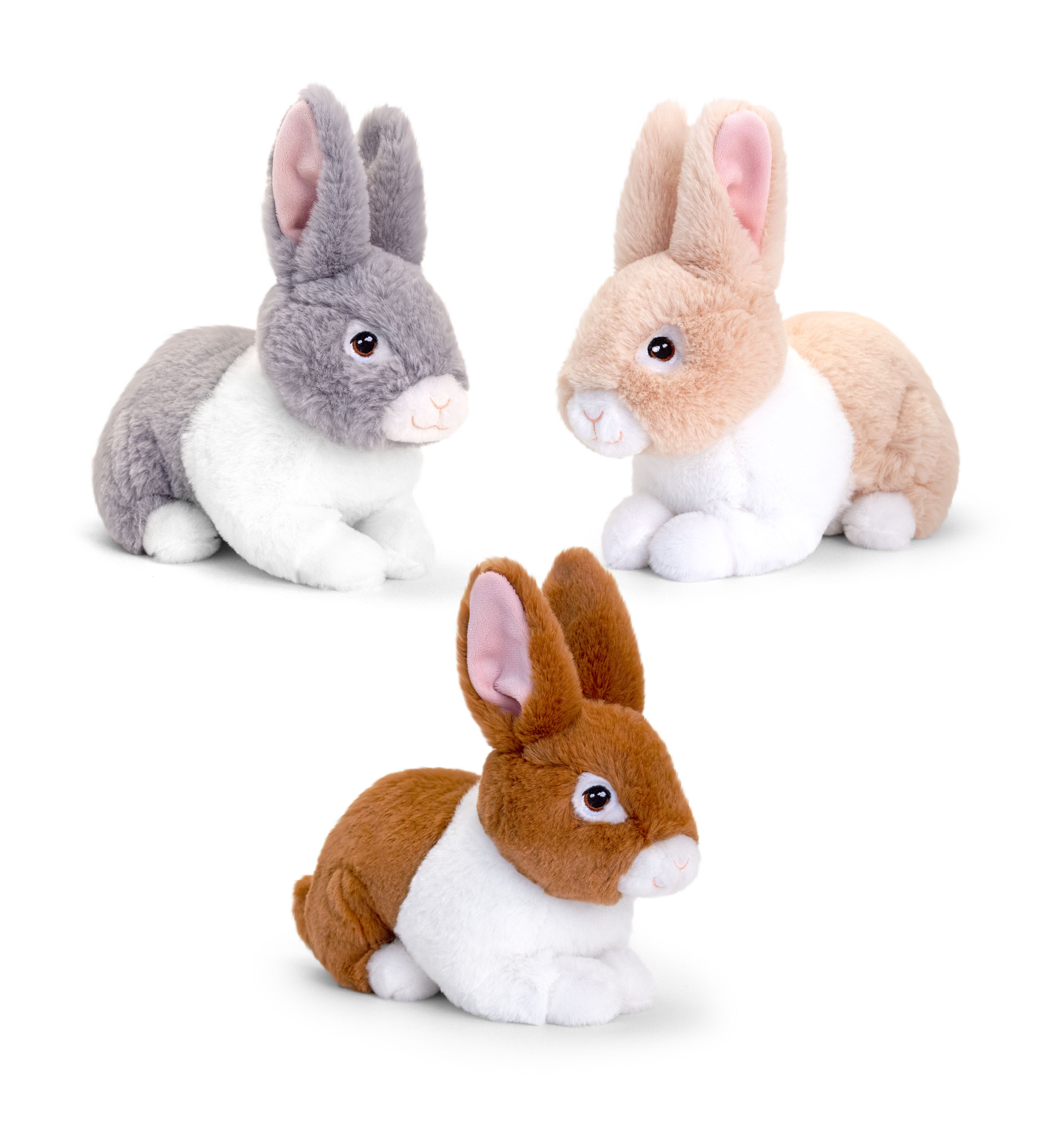 Keel Toys Eco Jänesed 3 erinevat