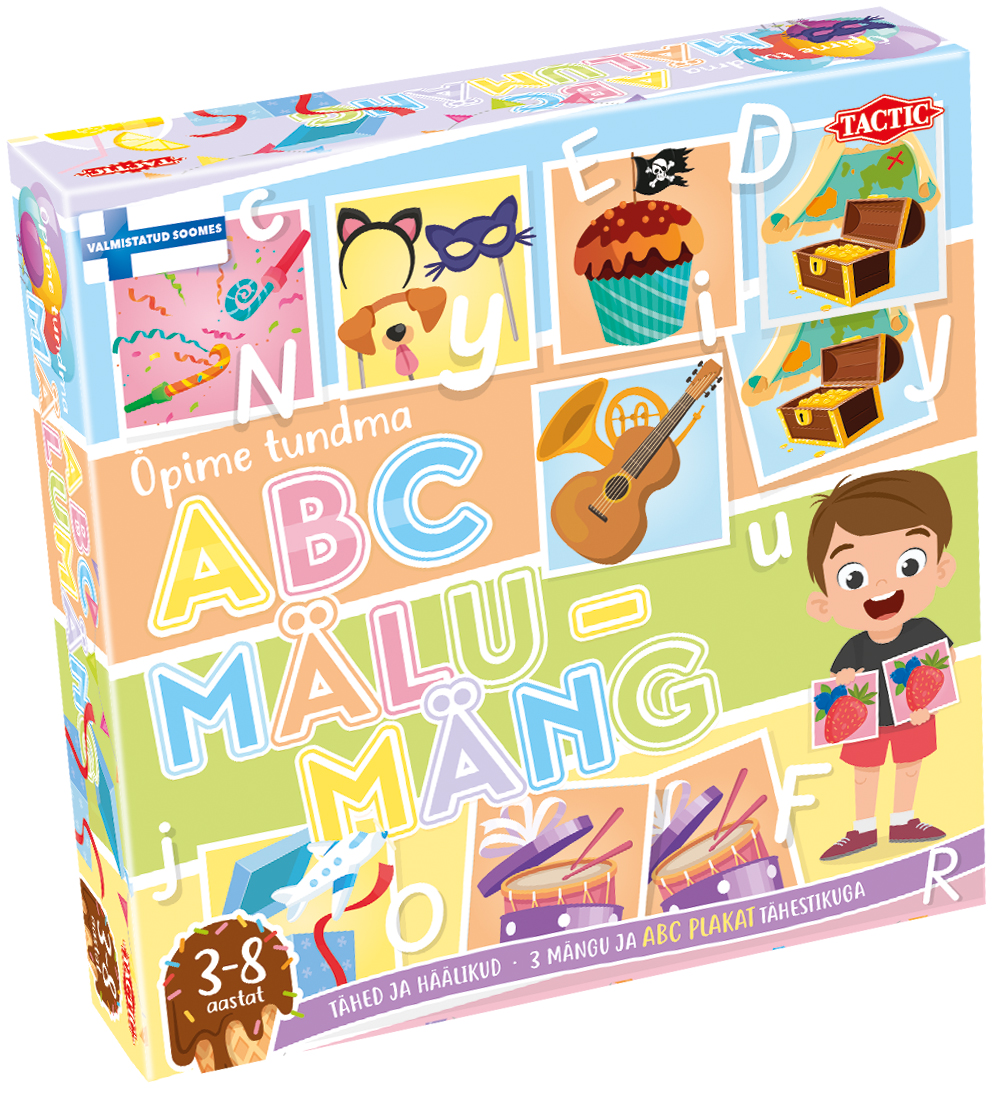 Tactic lauamäng ABC mälumäng