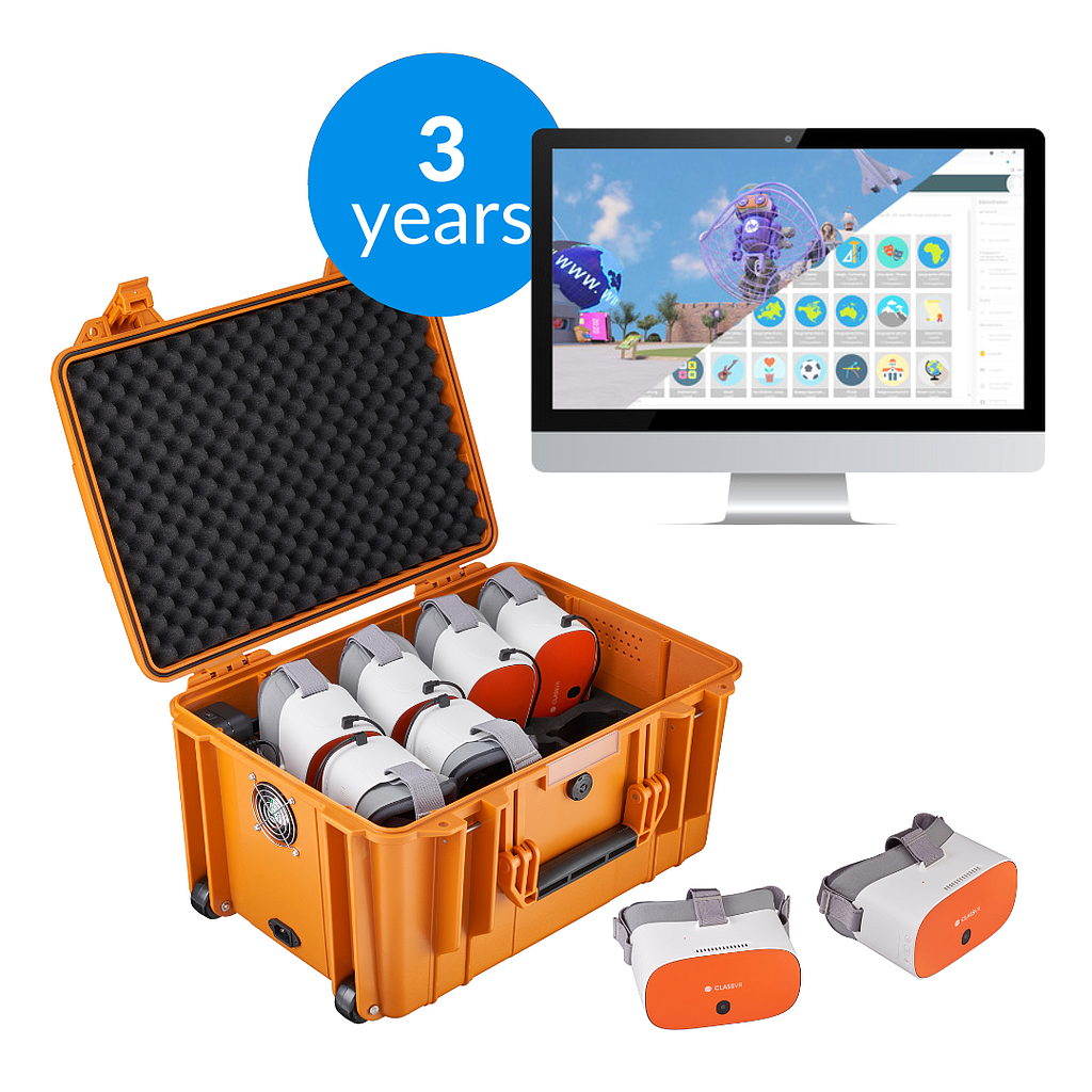 ClassVR Premium Set of 8 (64GB) with 3-years license