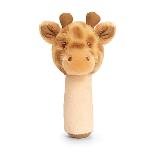 Keel Toys soft baby rattle giraffe 14 cm