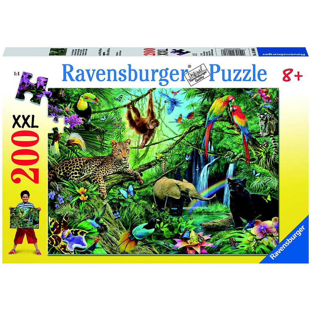 Ravensburger pusle 200 tk Dzungel