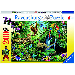 Ravensburger Puzzle 200 pc Animals in the Jungle