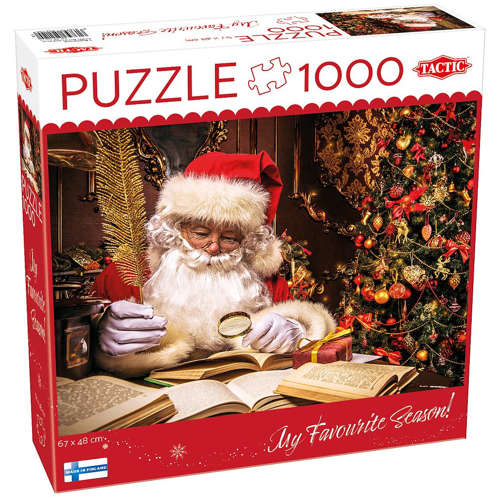 
Tactic Puzzle 1000 pc Santa Claus in Lapland