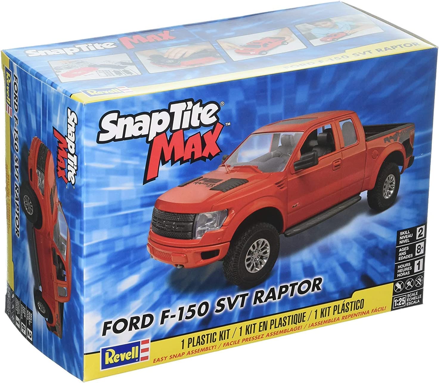 Revell plastik mudel Ford F-150 SVT Raptor - Snap Tite 1:25