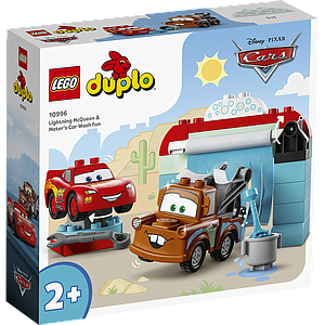 LEGO DUPLO Lightning McQueen &amp; Mater's Car Wash Fun