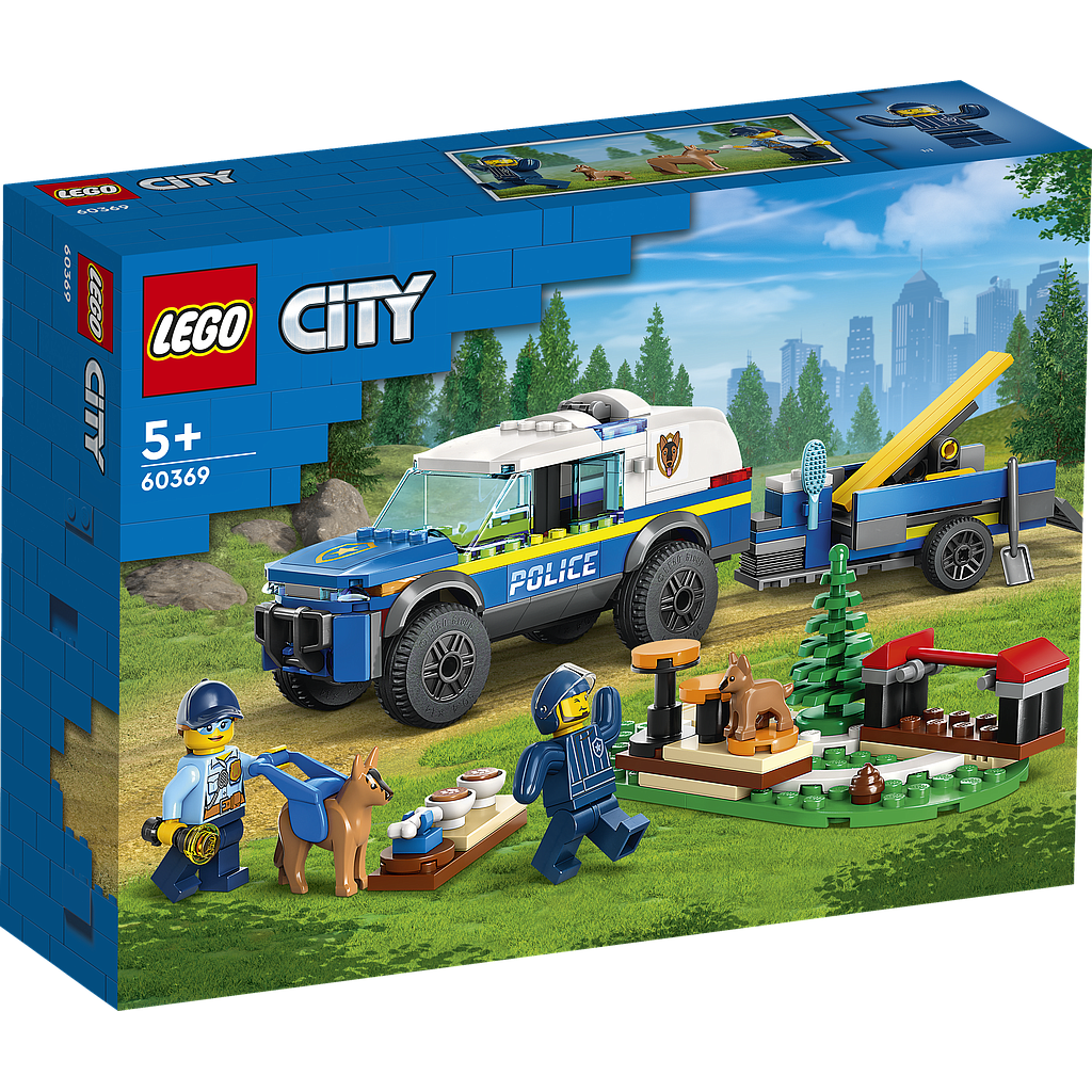 LEGO City Mobile Police Dog Training