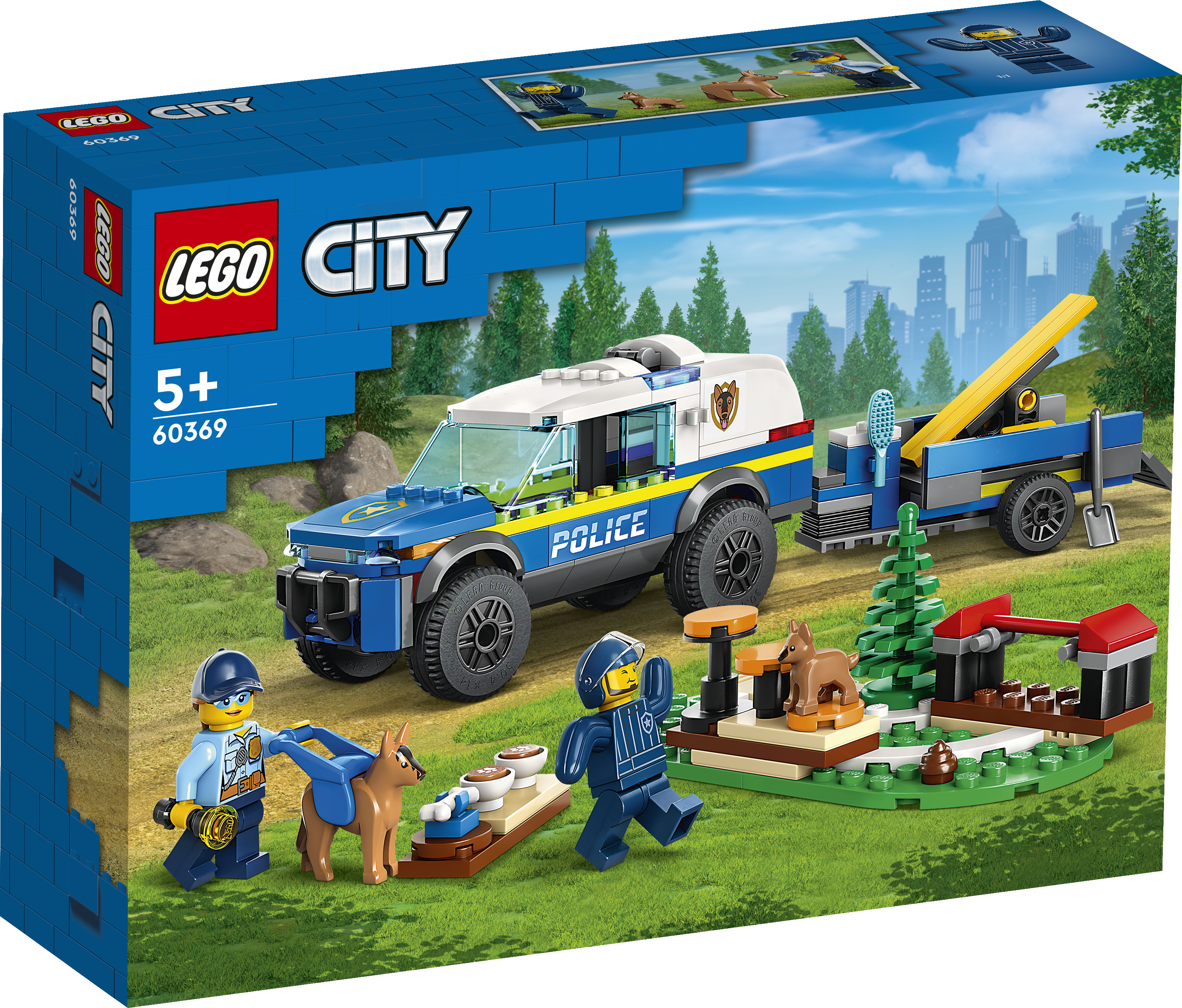 LEGO City Mobiilne politseikoera treening