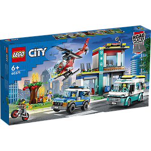 LEGO City Emergency Vehicles HQ