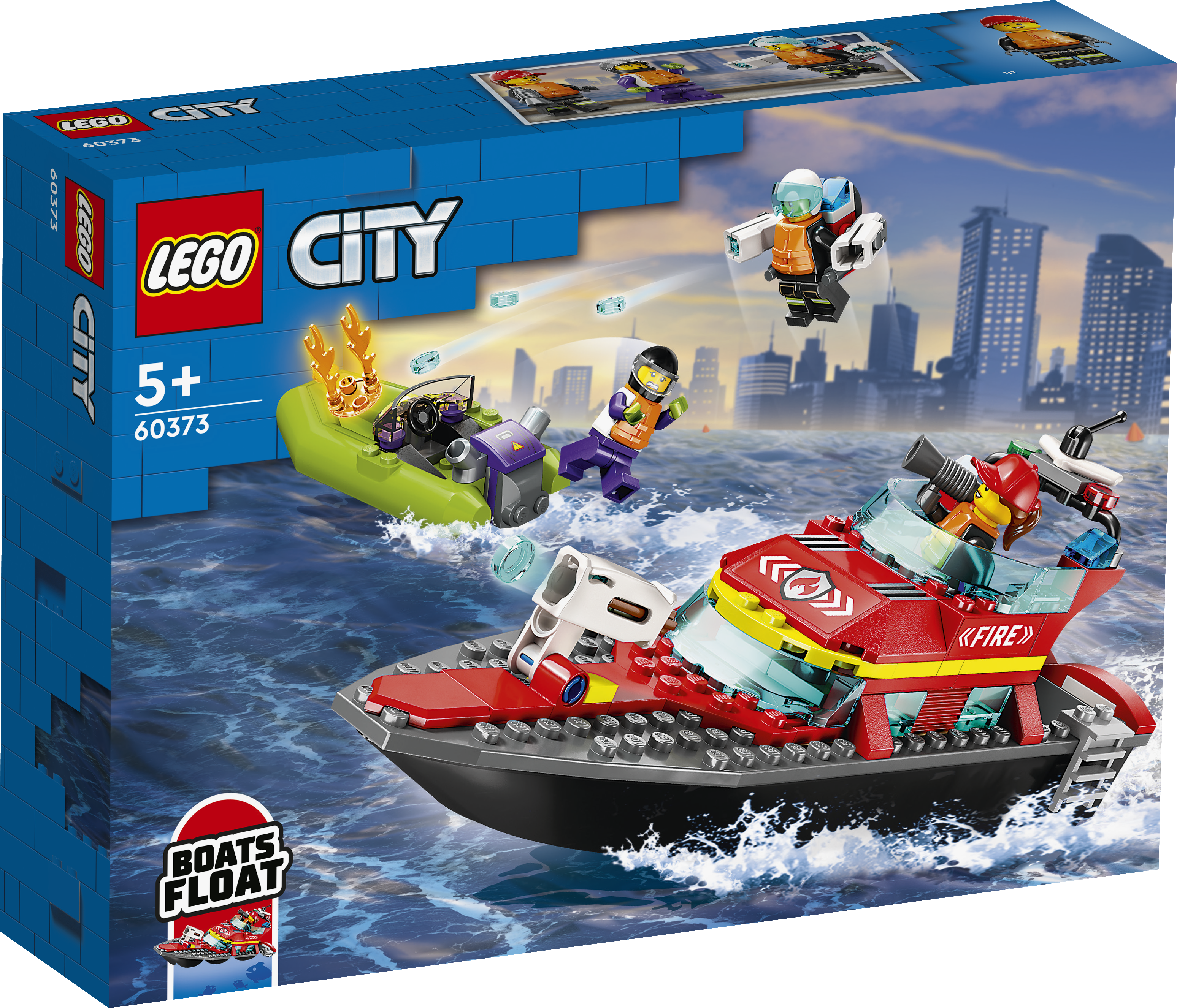 LEGO City Tuletõrje päästepaat