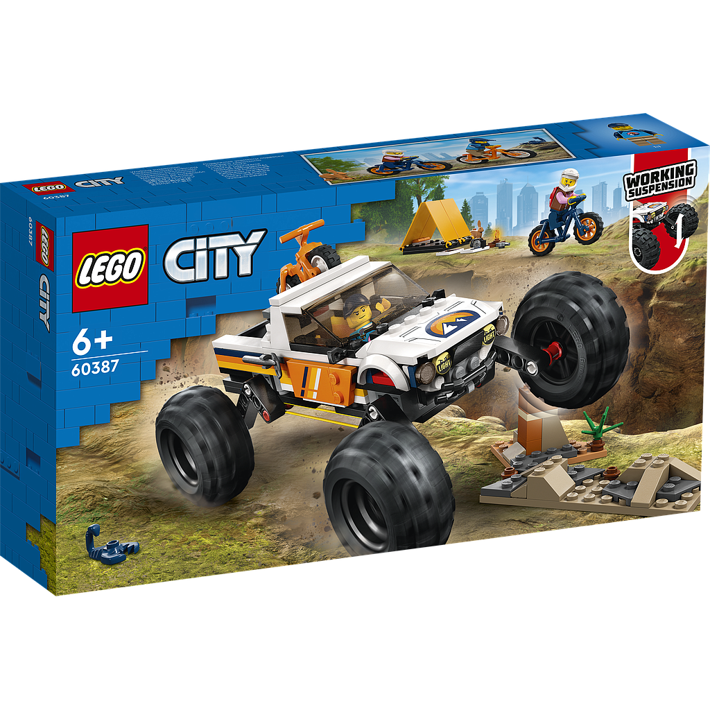 LEGO City 4x4 Off Roader Adventures Insplay