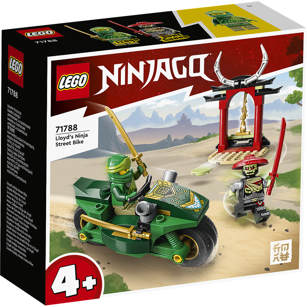 LEGO Ninjago Lloydi ninjamooto..